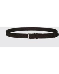 Tod's - Braided Suede Belt - Lyst