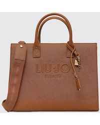 Liu Jo - Saffiano Faux Leather Bag - Lyst