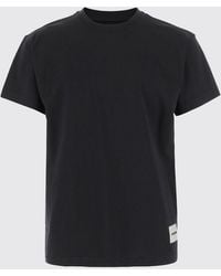 Jil Sander - Basic Cotton T-Shirt - Lyst
