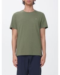 Brooksfield - Cotton Crew Neck T-Shirt - Lyst