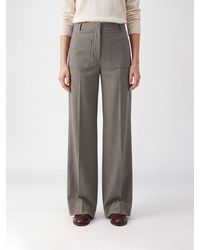 Victoria Beckham - Alina Tailored Wide-Leg Trousers - Lyst