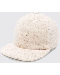 Fabiana Filippi - Abstract Pattern Wool Blend Baseball Cap - Lyst