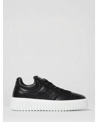 Hogan - H-Stripes Leather Sneakers - Lyst