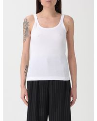 Dolce & Gabbana - Ribbed-Knit Cotton Tank Top - Lyst