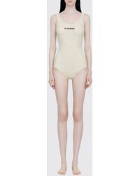 Jil Sander - Einteiliger Badeanzug - Lyst