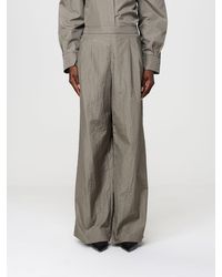 Max Mara - Crinkled Taffeta Trousers - Lyst