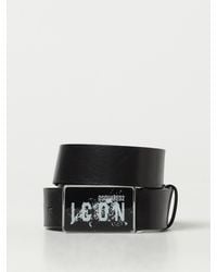 DSquared² - Gürtel Aus Leder Mit Logo - Lyst