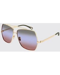 Chloé - Chlo&Eacute Metal Sunglasses - Lyst