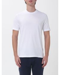 Paul & Shark - Paul &Amp Shark Slim Fit Short-Sleeved Cotton Crew Neck T-Shirt - Lyst