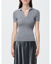 Max Mara - Polo Básico De Punto De Lana - Lyst