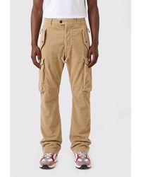 DSquared² - Straight-Leg Corduroy Cotton Cargo Trousers - Lyst