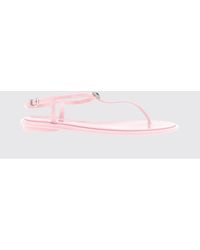 Mach & Mach - Pvc Sandal With Rhinestone Bow - Lyst