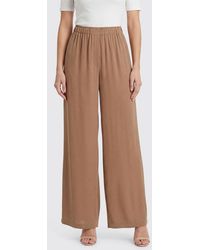 FEDERICA TOSI - Crêpe Palazzo Trousers - Lyst