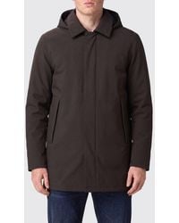 People Of Shibuya - Hachiko Short Technical Fabric Parka With Primaloft Padding - Lyst