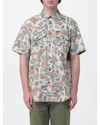 Filson - Cotton Blend Casual Shirt With Camouflage Print - Lyst
