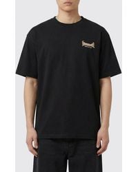Barrow - Cotton T-Shirt With Skull Print - Lyst