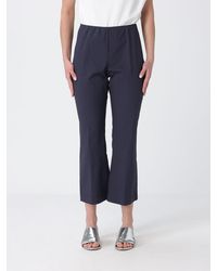 Liviana Conti - Cotton Canvas Crop Trousers - Lyst