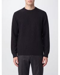 Kangra - Wool And Cashmere Blend Crewneck Sweater With Ribbed Trims - Lyst