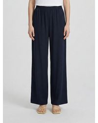 Fabiana Filippi - Satin Palazzo Trousers - Lyst