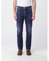 DSquared² - Skinny-Fit-Jeans Mit Mittlerer Leibhöhe Aus Stretch-Denim Mit Knopfverschluss - Lyst