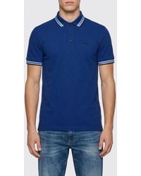 BOSS - Basic Cotton Polo Shirt - Lyst