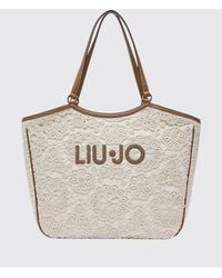 Liu Jo - Lace Bag With Applied Logo - Lyst