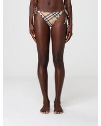Burberry - Vintage Check Polyamide Bikini Bottom - Lyst