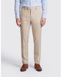 BOSS - Slim Fit Tailored Pants - Lyst