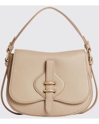 Coccinelle - Mavery Small Hammered Leather Bag - Lyst