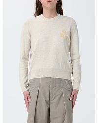 Isabel Marant - Wool And Cotton Crewneck Pullover - Lyst