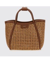 Max Mara - Marine Crochet Raffia Bag - Lyst