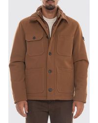 Peuterey - Bergher Cotton Drill Windbreaker Jacket With Primaloft Padding - Lyst
