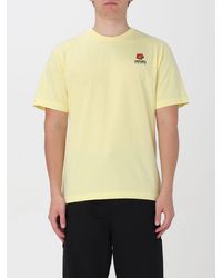 KENZO - T-shirt basic con mini logo Fiore - Lyst