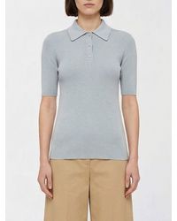 Jil Sander - Virgin Wool Knit Polo Shirt - Lyst