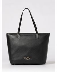 Liu Jo - Grained Faux Leather Bag - Lyst