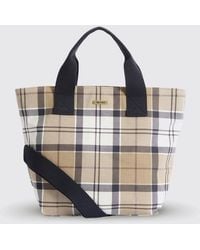 Barbour - Tartan Cotton Maisy Bag - Lyst