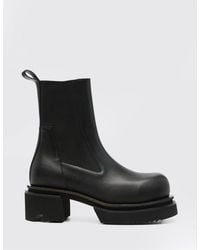 Rick Owens - "Beatle Bogun" Leather Boots - Lyst