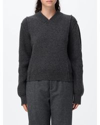 Marni - Jersey De Lana Virgen Y Cachemir Con Cuello De Pico Y Corte Relajado - Lyst