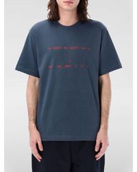 Helmut Lang - T-shirt in cotone con stampa - Lyst
