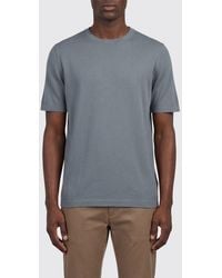 Kangra - Basic Cotton T-Shirt - Lyst