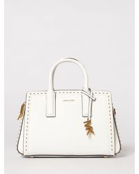 Michael Kors - Laila Grained Leather Bag With Micro Studs - Lyst