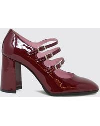 CAREL PARIS - Keel Patent Leather Mary Jane Pumps With High Heel - Lyst