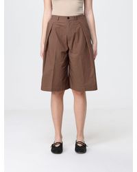 Barena - Stretch Cotton Shorts - Lyst