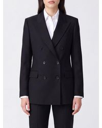 Tagliatore - Double-Breasted Virgin Wool Blazer With Peak Lapels - Lyst