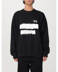Y-3 - Felpa A Girocollo Con Logo - Lyst