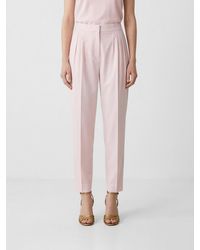 Twinset - Stretch Cotton Classic Trousers - Lyst