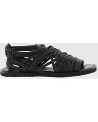 Yohji Yamamoto - Woven Leather Sandals - Lyst