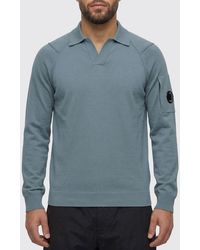 C.P. Company - Cotton Polo Shirt With Logo - Lyst