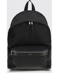 Saint Laurent - City Nylon Backpack - Lyst