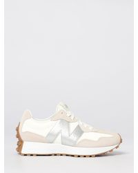 New Balance - 327 Leather Sneakers - Lyst